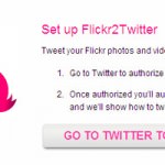 Flickrを通してTwitterに写真をPost出来る｢Flickr2Twitter｣