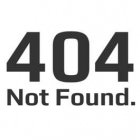 404 Not Found.