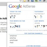 Adsenseの収益状況をかんたんチェックできるChrome拡張「Adsense Publisher Toolbar」 Adsenseの収益状況をかんたんチェックできるChrome拡張「Adsense Publisher Toolbar」