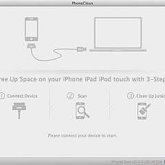 iOSデバイスをクリーンアップ! 不要ファイルを削除できる｢PhoneClean｣