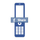 ケータイサイトでFacebookへシェアする