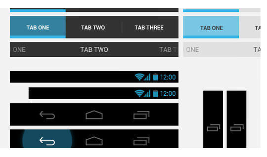 Official Android 4.0 UI