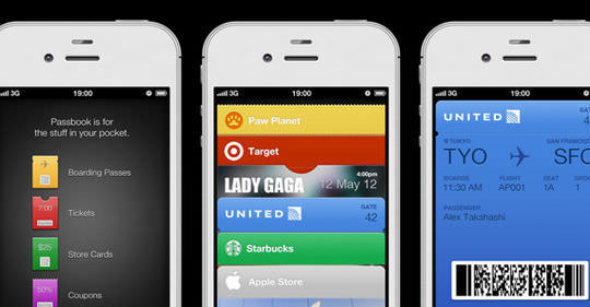 Passbook UI PSD from iOS6