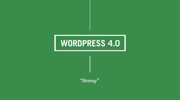 Wordpress 4.0 Benny
