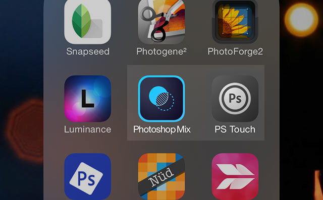 Photoshop Mix and Photoshop Touch