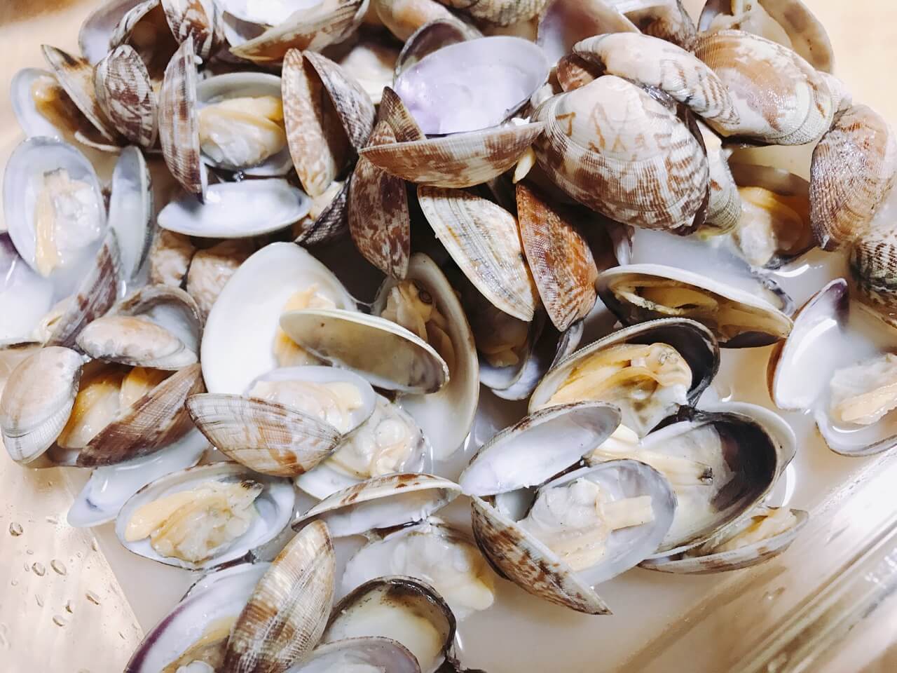 アサリの酒蒸し