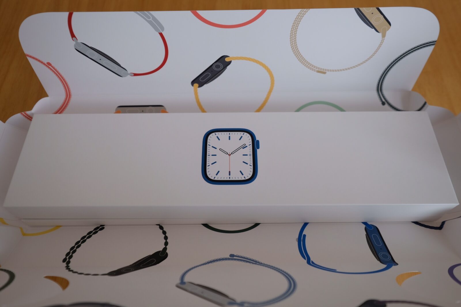 Apple Watch Series 7 ブルーアルミニウムケース
